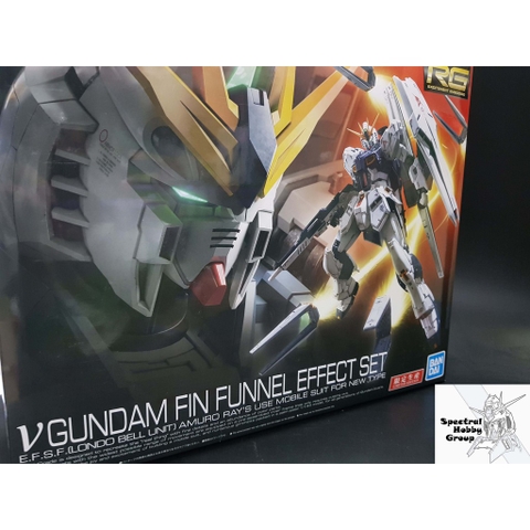 Mô hình lắp ráp RG 1/144 NU GUNDAM + FIN FUNNEL EFFECT SET Limited edition Rx93
