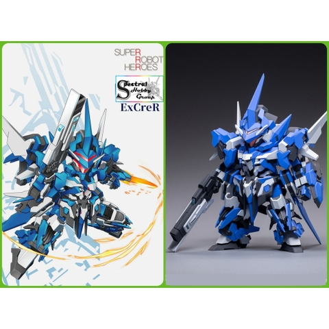 Mô hình lắp ráp SD SUPER ROBOT HEROES ExCreR