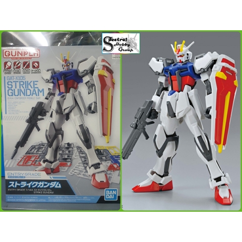 Mô hình lắp ráp EG 1/144 Strike Gundam GAT-X105 Entry Grade Bandai