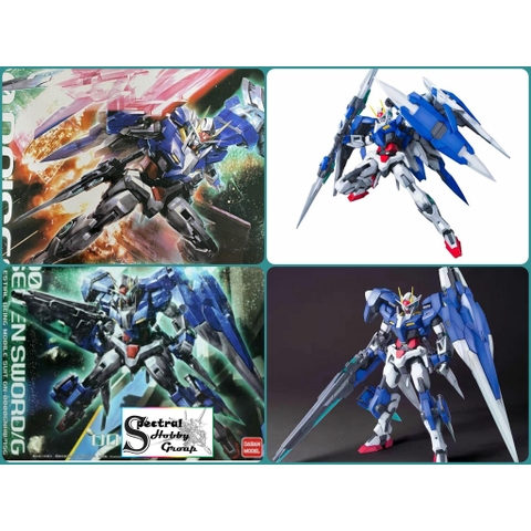 Mô hình lắp ráp MG 1/100 Gundam 00 7s / Raiser 00-Raiser 6604 6603 - Daban (kèm led)