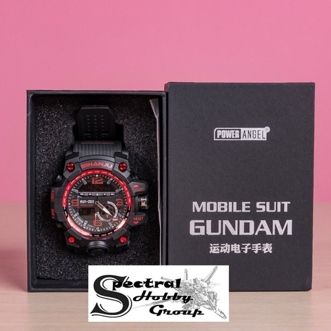 Đồng hồ thể thao nam phong cách Gundam hiệu Power Angel