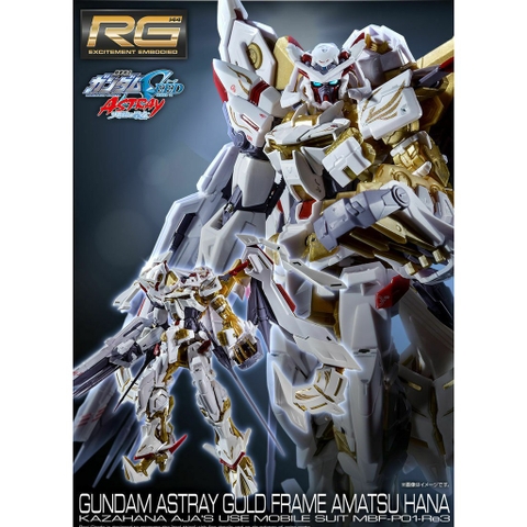 Mô hình lắp ráp RG 1/144 Gundam Astray Gold Frame Amatsu Hana P bandai