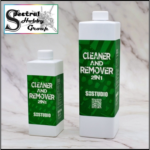 Dung dịch tẩy sơn và vệ sinh mô hình 2in1 Cleaner and remover PVC Resin GK ATM SH Studio
