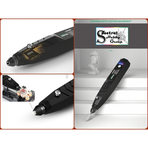 Dụng cụ Longxiang máy điêu khắc Mini cầm tay Mài cắt khoan đánh bóng kẹp đa năng rechargeable electric grinder LXGD005