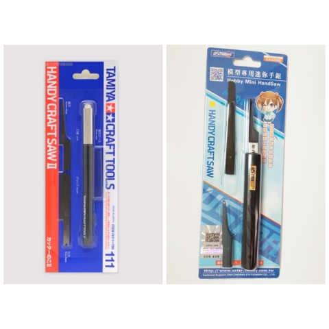 Dụng cụ mô hình Cưa tay, lưỡi cưa mini Hand saw Tamiya 92600 USTAR