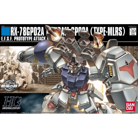 Mô hình lắp ráp HG 1/144 RX-78 GP02A Gundam GP02A MLRS Specification hguc bandai