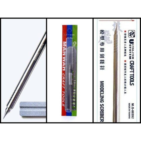 Bút khắc chi tiết tạo - kẻ - dặm lại line cơ bản chisel SCRIBER detail 9sea MGM engraving needle