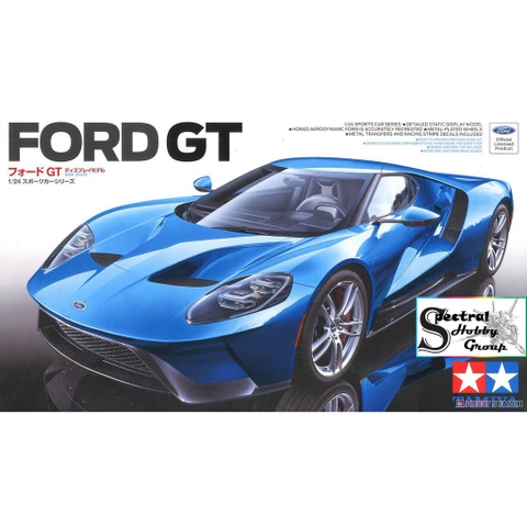 Mô hình lắp ráp ô tô Model Car Tamiya 1/24 Ford GT