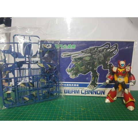 Mô hình lắp ghép Zoid Shield Liger 1/72, Customize Parts Double Beam Canon
