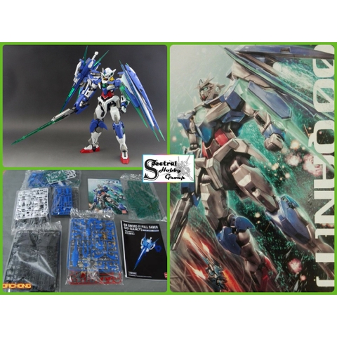 Mô hình lắp ghép MG 1/100 00 QANT Qan 00Q kèm Full saber sword + Base 6622 gundam Daban