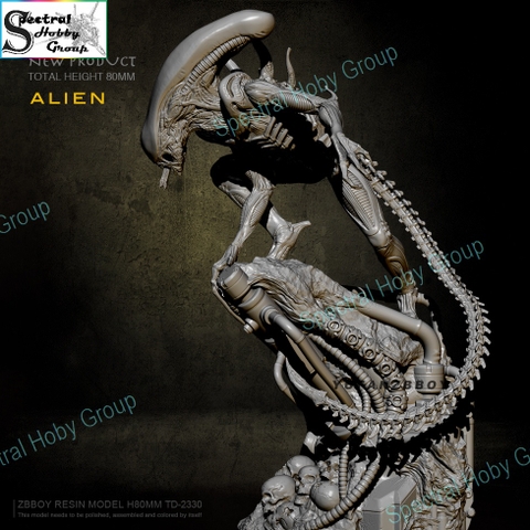 Mô hình nhựa Resin 80mm Alien Attack TD2330