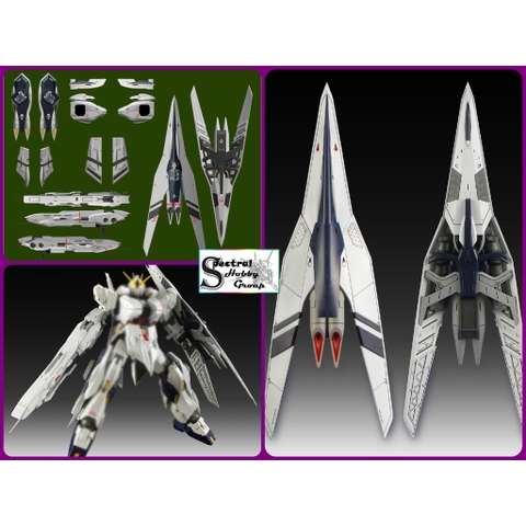 Phụ kiện mô hình SJL MG 1/100 pack HWS Full Armor cho Nu gundam (sp kèm decal, không kèm body)