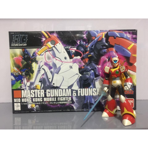 Mô hình lắp ráp HG 1/144 Master Gundam & Fuunsaiki HGFC bandai