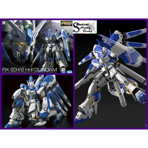 Mô hình lắp ráp RG 1/144 Hi-Nu Gundam RX93 Hi Nu bandai
