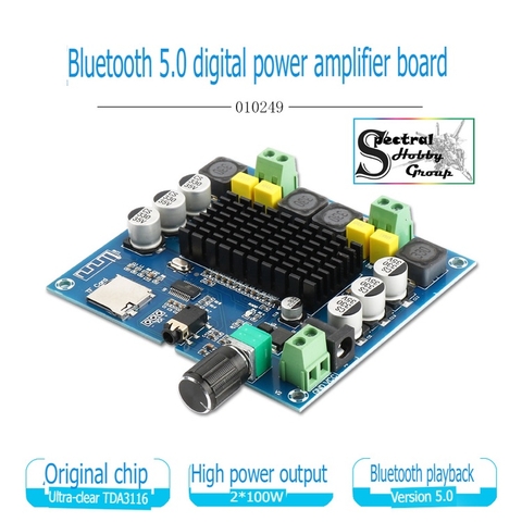 Mạch khuếch đại âm thanh HIFI 2.0 bluetooth 5.0 100W *2 chất lượng cao Digital Audio Amplifier