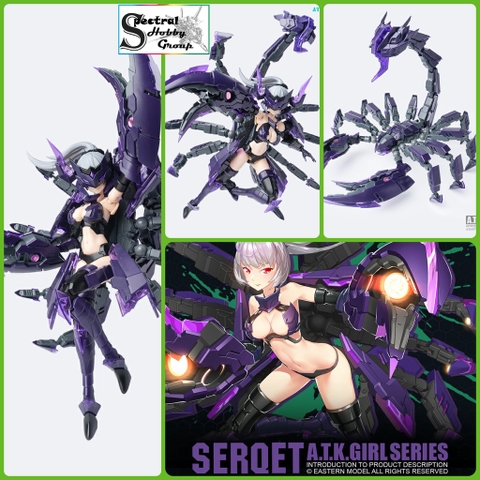 Mô hình lắp ráp Figure ATKGIRL 1/12 Serqet Scorpion Pretty Armor 05 BỌ CẠP PA