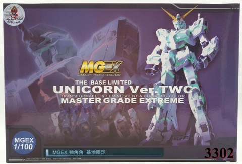 Mô hình lắp ráp MGEX Unicorn Ver.TWC 3302 SUPA (kèm decal nước)