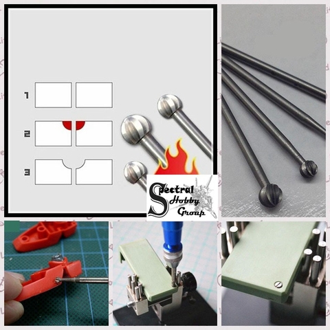 Bộ dụng cụ 11 mũi khoan tròn 0.8 - 6.0mm cho mô hình tool hobby