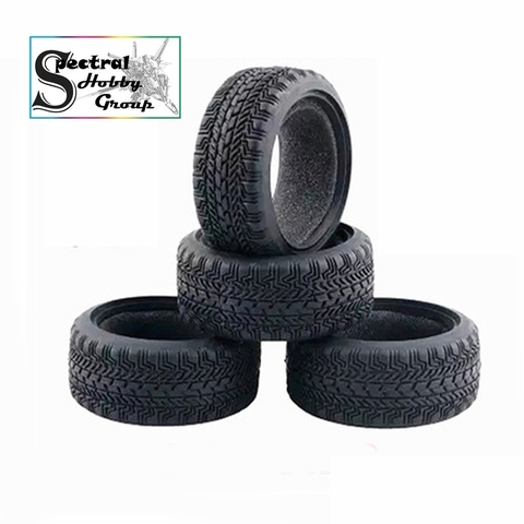 Phụ kiện Mô hình điều khiển RC Car: Tire lốp xe cao su HSP 94122 94123 ô tô 1/10 các loại Accessories rc