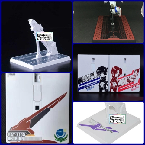 Đế giá đỡ mô hình Action Base MB Gundam Seed Destiny Strike Freedom Justice Providence MG HG RG các loại The Wind