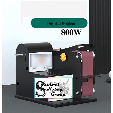 Máy khoan đánh bóng mài dây đai đa năng để bàn 350W 800W SDJ02 Micro Abrasive Belt Manchine