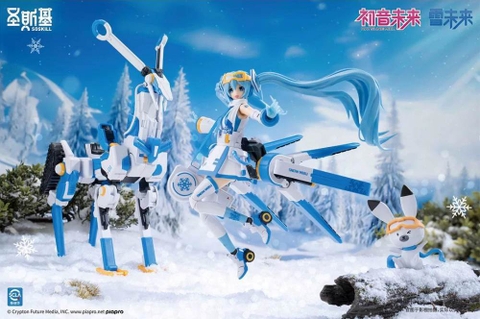 Mô hình lắp ráp Soskill Hatsune Miku Echoes Snow Frost