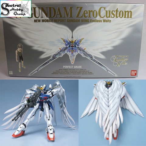 Mô hình lắp ráp PG 1/60 Wing Gundam Zero Custom bandai