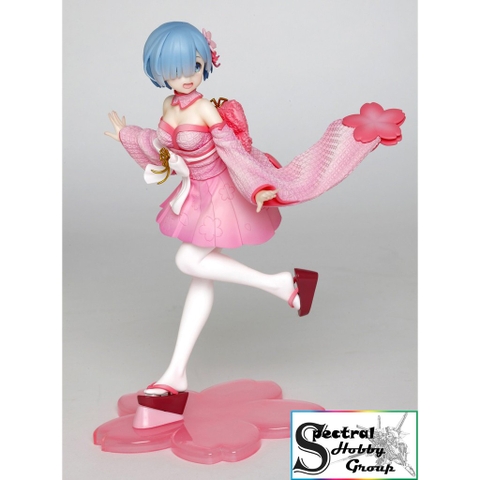 Mô hình nhân vật Anime Precious Figure Rem SAKURA Ver. Re: Zero Taito