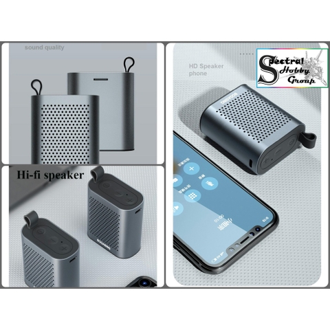 Loa Bluetooth Không Dây Bogasing S6 mini Vỏ hợp Nghe Nhạc Hay Âm Thanh Chất Lượng - TWS kết nối 2 loa Hi-fi speaker