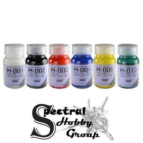 Sơn lacquer cho mô hình màu cơ bản basic bóng gloss / mờ flat Modo paint M001 - M017 color