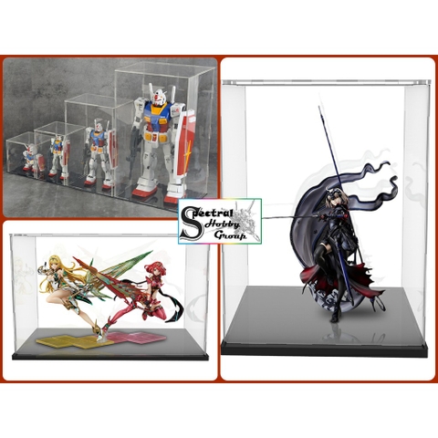 Hộp mica trưng bày các cỡ đựng mô hình Figure Gundam Lego hobby- Display box stand