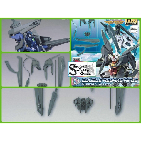 Phụ kiện lắp ráp HG 1/144 Double Rebake RIFLE HGBD R BANDAI (SP KO KÈM GUNDAM)