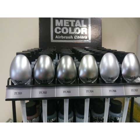 Sơn nước Vallejo Acrylic Metal Color 77701 77702 77703 77704 77705 77706 77707 Airbrush color