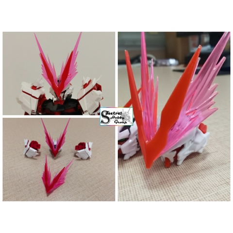 Phụ kiện mô hình lắp ráp Sừng Đầu Vai cho MG MB gundam astray red blue Head V-fin shoulder