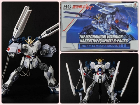 Mô hình lắp ráp HG 1/144 gundam Narrative RX-9/B Equipment B-Packs - Star Gathering model