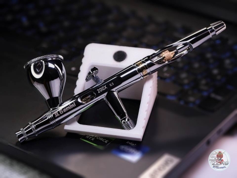 Bút sơn Airbrush Gemini Gem-II 200x 0.3 0.5mm double action