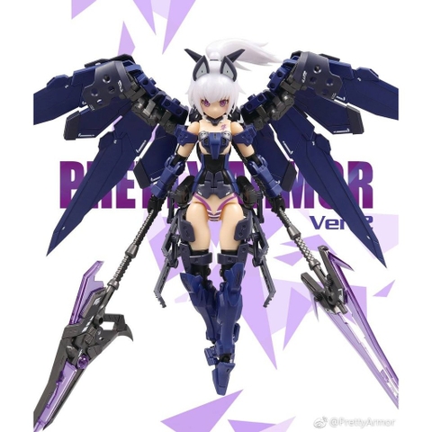 Mô hình lắp ráp PA Pretty Armor Girl ver 2 Dark Blue - Figure
