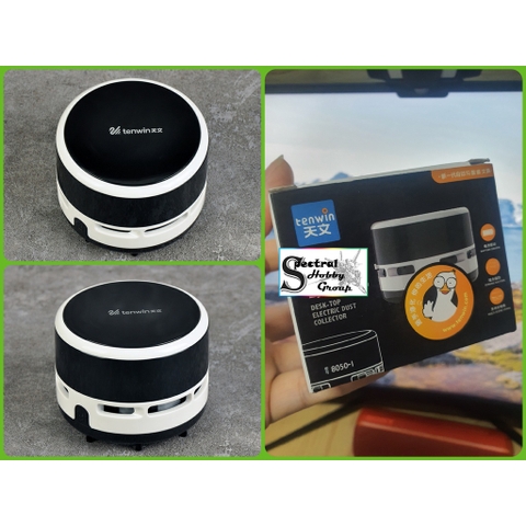 Dụng cụ hút bụi để bàn cho mô hình TENWIN mini Desktop Vacuum Cleaner Electric Dust