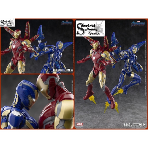 Mô hình lắp ráp IRONMAN 1/9 Iron Man Mark LXXXV MK85 Rescue MK49