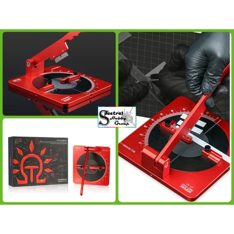 Dụng cụ DSPIAE bàn cắt góc cắt pla plate 360 độ đa năng AT AC fixed angle cutting table metal