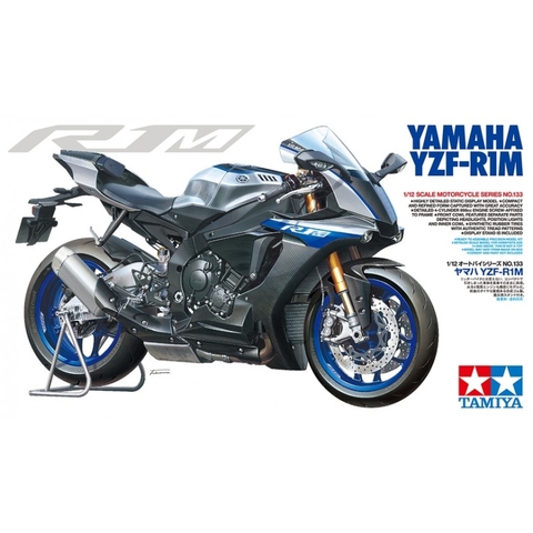 Mô hình lắp ráp Moto Motorcycle Tamiya 1/12 Yamaha YZF R1M