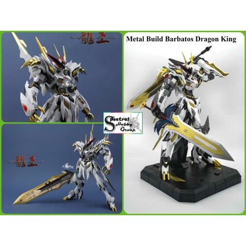 Mô hình Metal Build MB Barbatos Dragon King Maru Sirius Emperor - MM01 MetalMyth