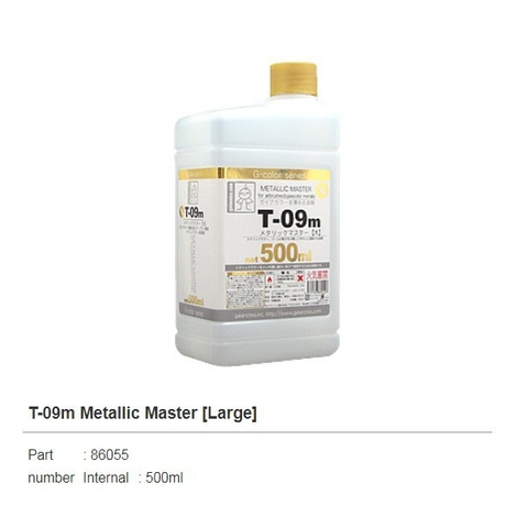 Dung môi pha sơn mô hình lacquer Gaia Thinner Metallic Master T09