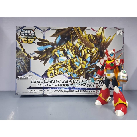 Mô hình gunpla SD CS Cross Silhouette Unicorn Gundam 03 Phenex sdcs bandai