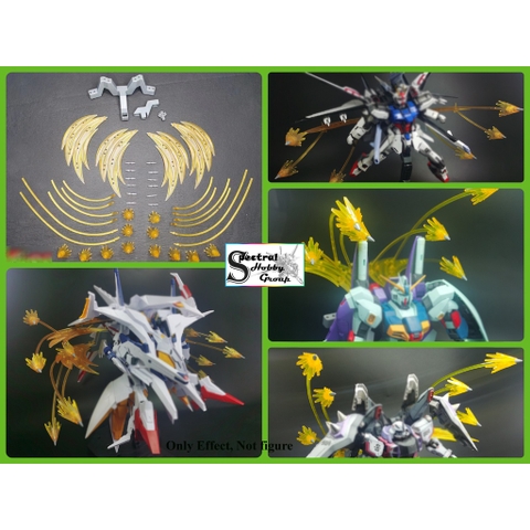 Phụ kiện mô hình Funnel Floating Special Effect cho gundam các loại (zz, xi, penelope, zaku, strike, ...)