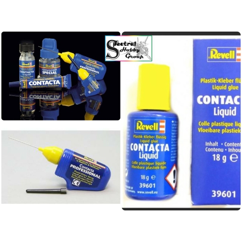 Dụng cụ keo dán mô hình revell contacta professional Liquid Clear glue Cement / Extra thin hobby tool