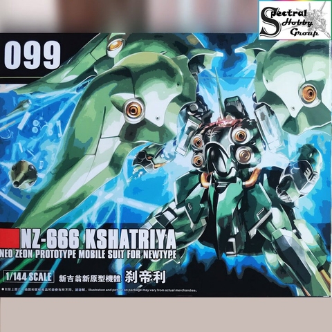 Mô hình lắp ráp HG 1/144 NZ-666 Kshatriya HGUC - 099 TT MODEL