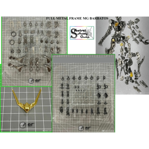 Phụ kiện mô hình Point Factory độ custom METAL FRAME part set cho MG Barbatos gundam
