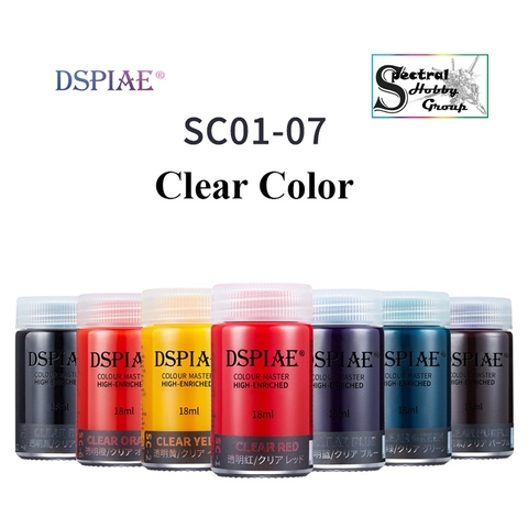 Sơn mô hình Super Clear Color Dspiae Paint Colour Master High Enriched SC series