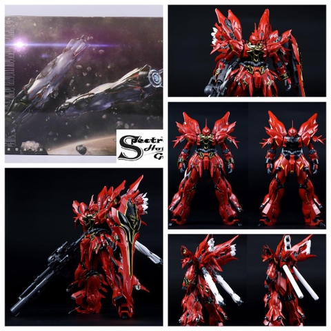 Phụ kiện mô hình 1/100 Expansion vỏ giáp thay thế cho MG Sinanju (sp không kèm gundam) TAKUMI STUDIO
